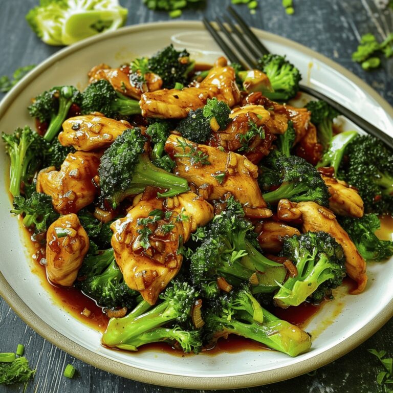 Tender Chicken With Broccoli In Silky Sauce Recipe