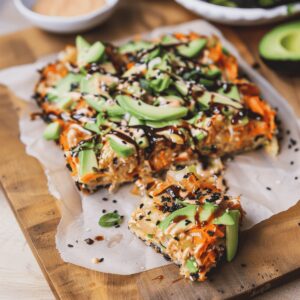 Salmon Sushi Bake Recipe