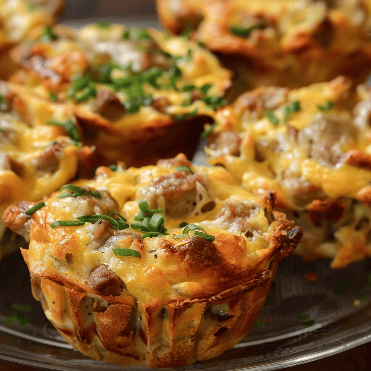 Hearty Sausage Breakfast Muffins Recipe