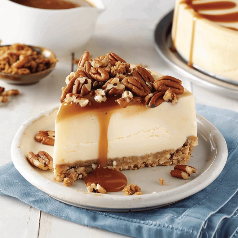 Velvety Instant Pot Pecan Cheesecake Recipe