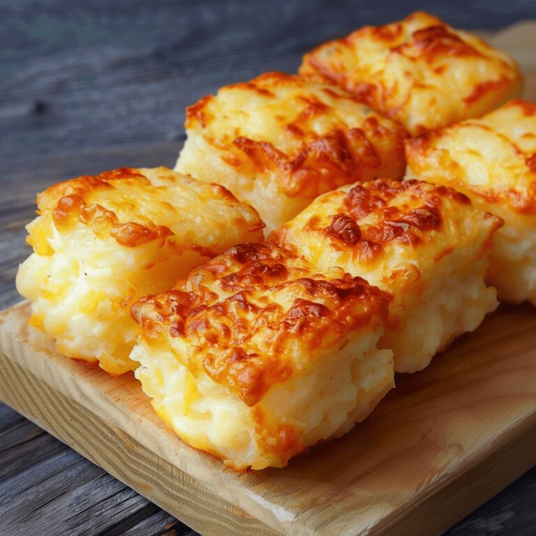 Fluffy Cheesy Mashed Potato Puffs Recipe