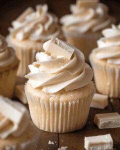 White Chocolate Cupcakes Recipe