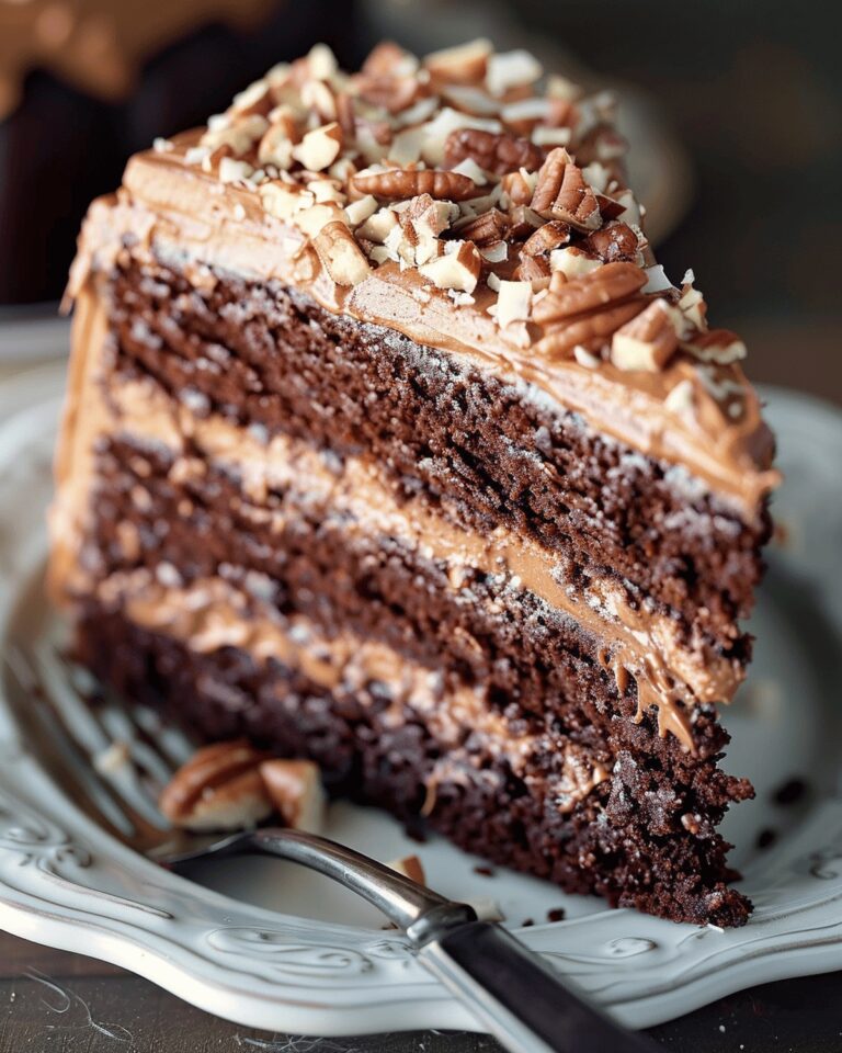Luscious German Chocolate Cake Recipe