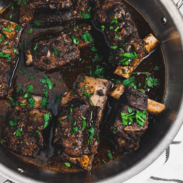 Coffee-Rubbed Beef Short Ribs Recipe
