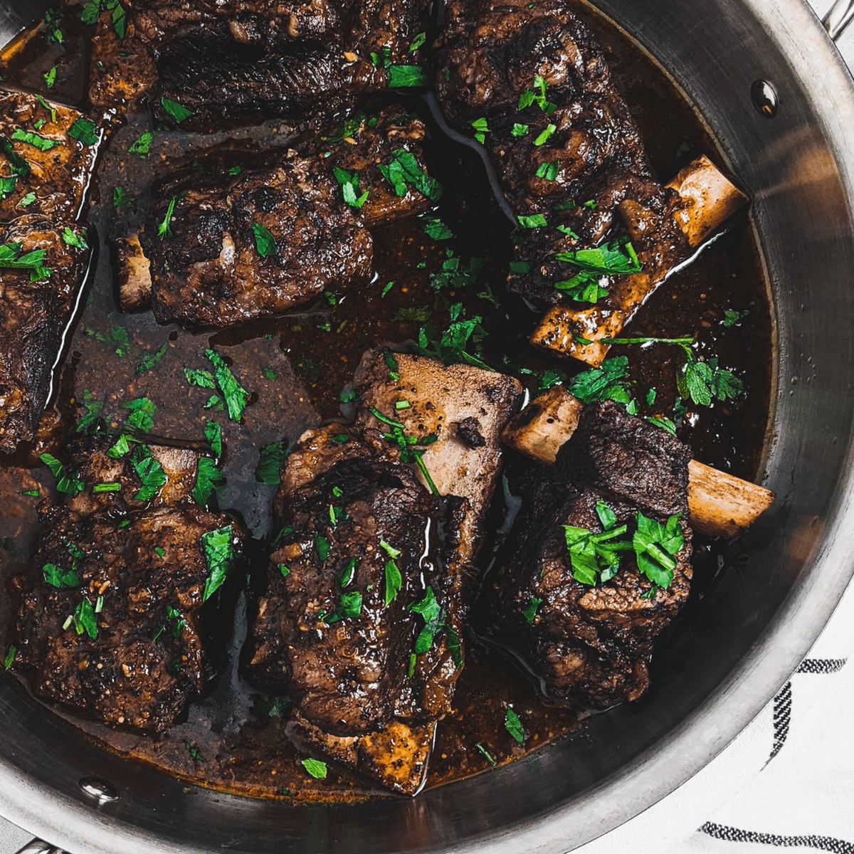 Coffee-Rubbed Beef Short Ribs Recipe