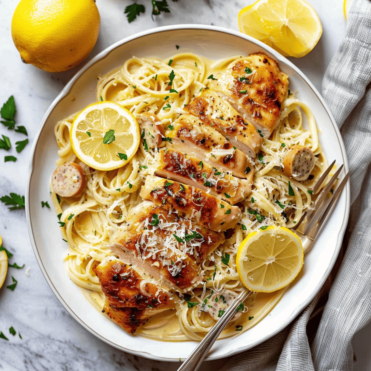 Lemon Parmesan Chicken Recipe