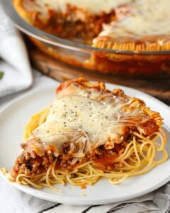 Crispy Spaghetti Pie Delight Recipe