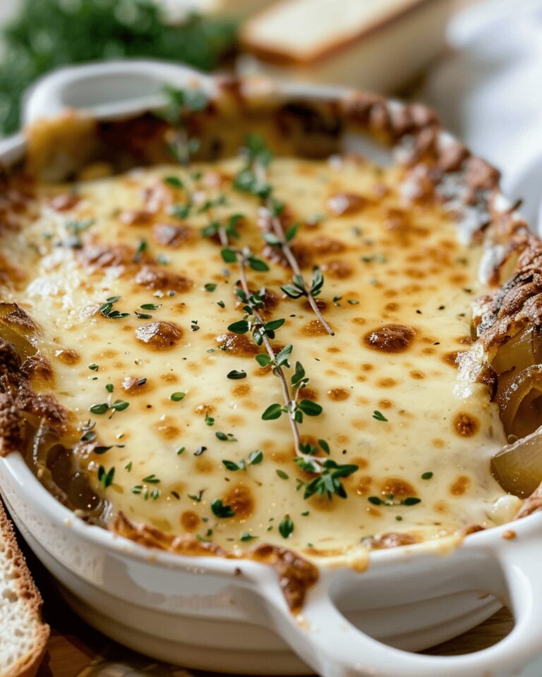 Savory French Onion Soup Bake Recipe