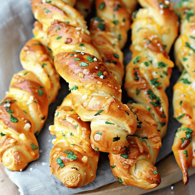 Jalapeño Cheddar Pretzel Twists Recipe