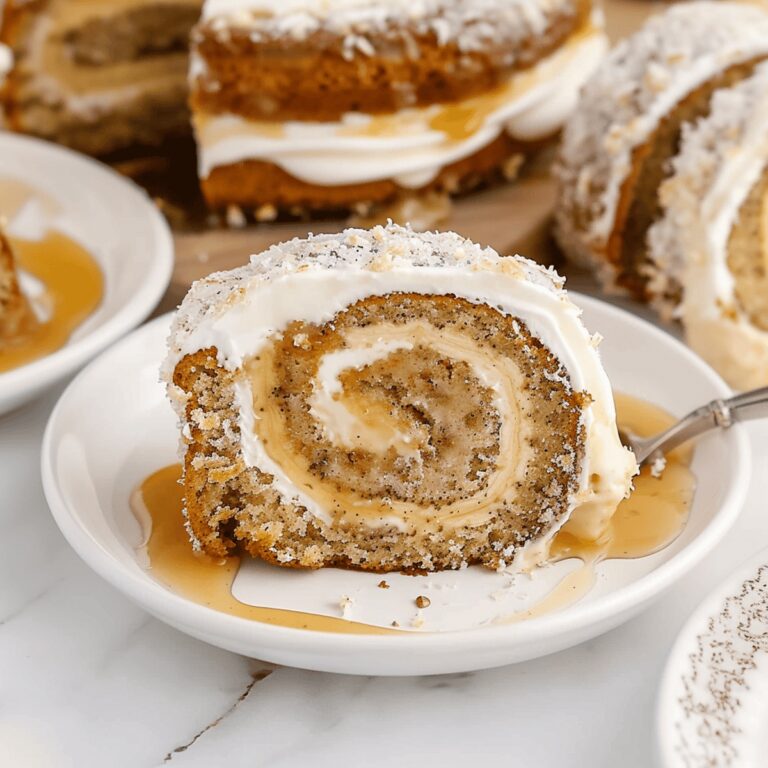 Velvety Banana Cake Roll Recipe