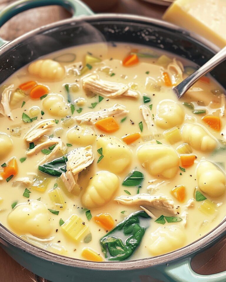 Velvety Chicken Gnocchi Recipe