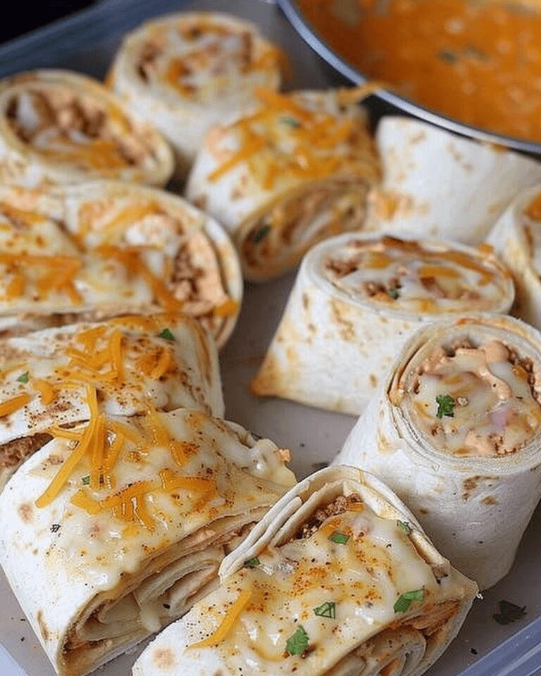 Crunchy Taco Pinwheels Recipe