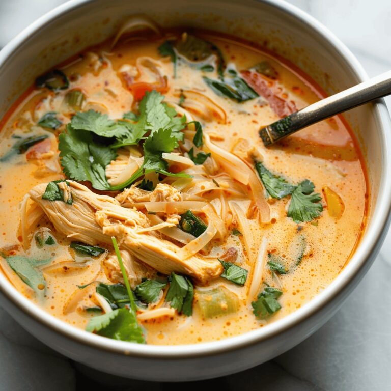 Easy Thai Chicken Curry Soup Recipe