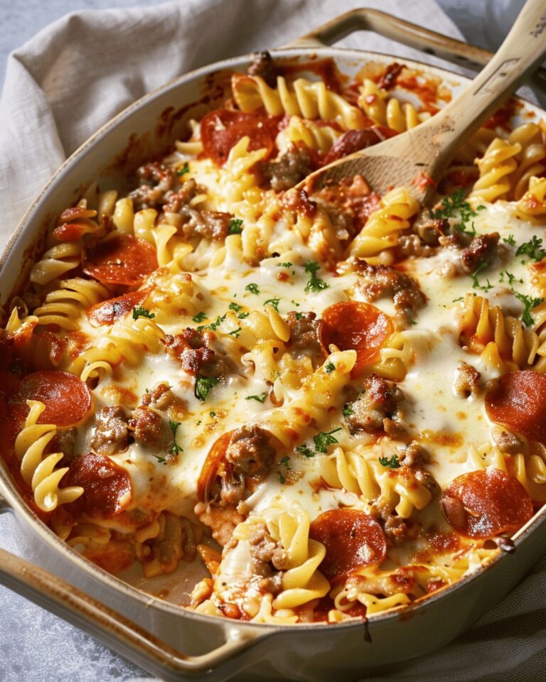 Easy Pizza Casserole Recipe