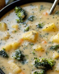 Cheddar Broccoli Potato Delight Recipe