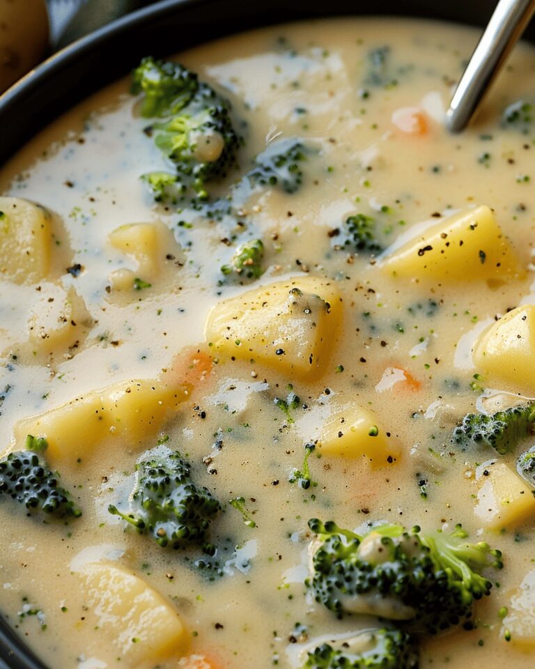 Cheddar Broccoli Potato Delight Recipe