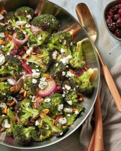 Crispy Roasted Broccoli And Shallot Delight Recipe