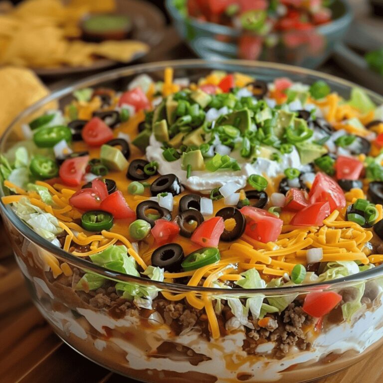 Seven-Layer Taco Dip Recipe