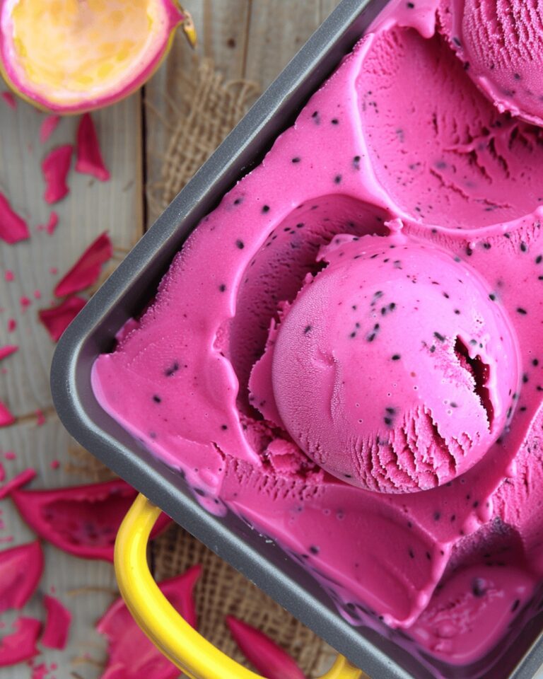 Dragon Fruit Ice Cream Recipe