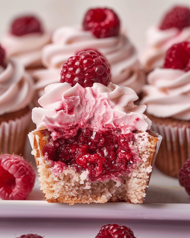 Raspberry Cupcakes Recipe