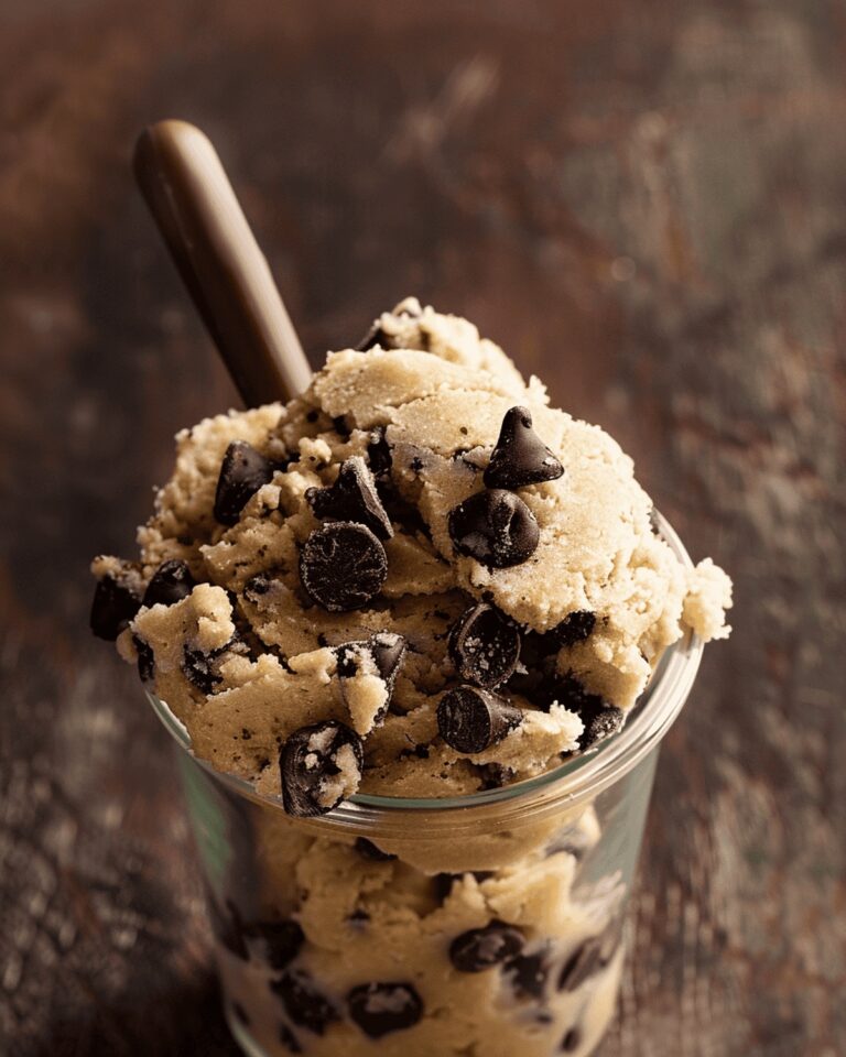 Edible Chocolate Chip Cookie Dough Recipe
