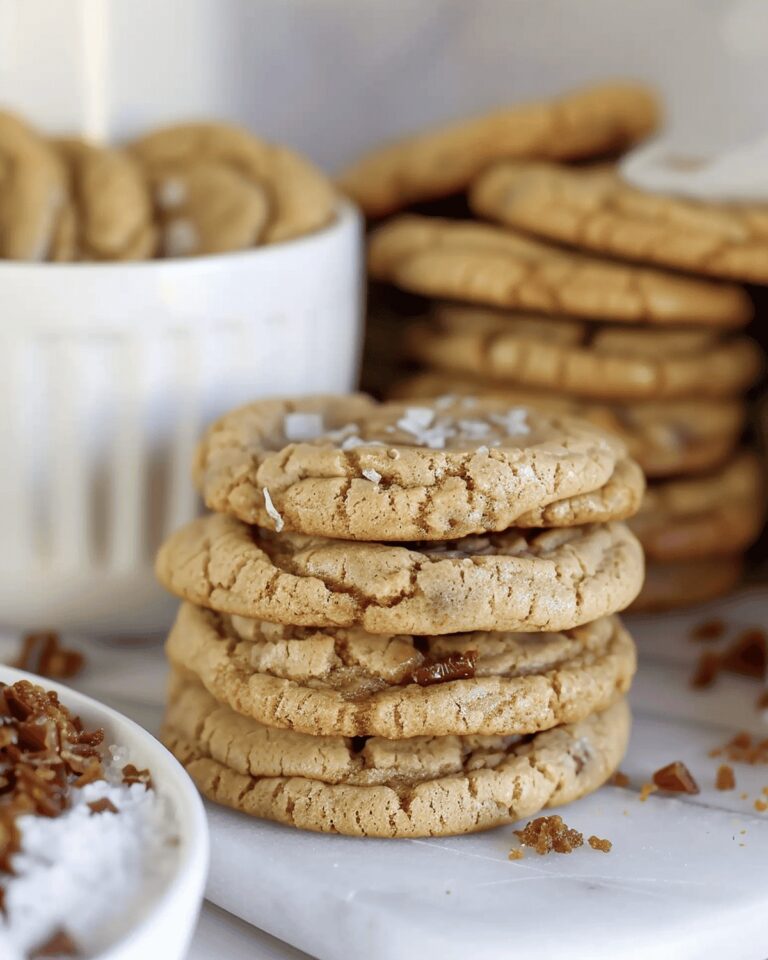 Espresso Brown Butter Toffee Cookies Recipe