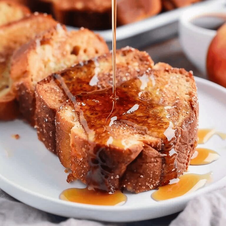 Caramelized Apple Butter French Toast Recipe