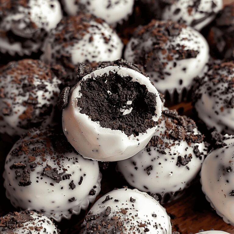Velvety Oreo Truffles Recipe