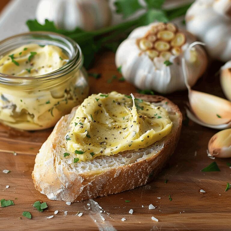 Silky Roasted Garlic Butter Recipe