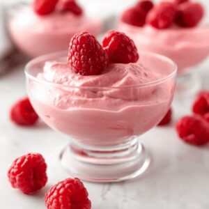Silky Raspberry Vanilla Mousse Recipe