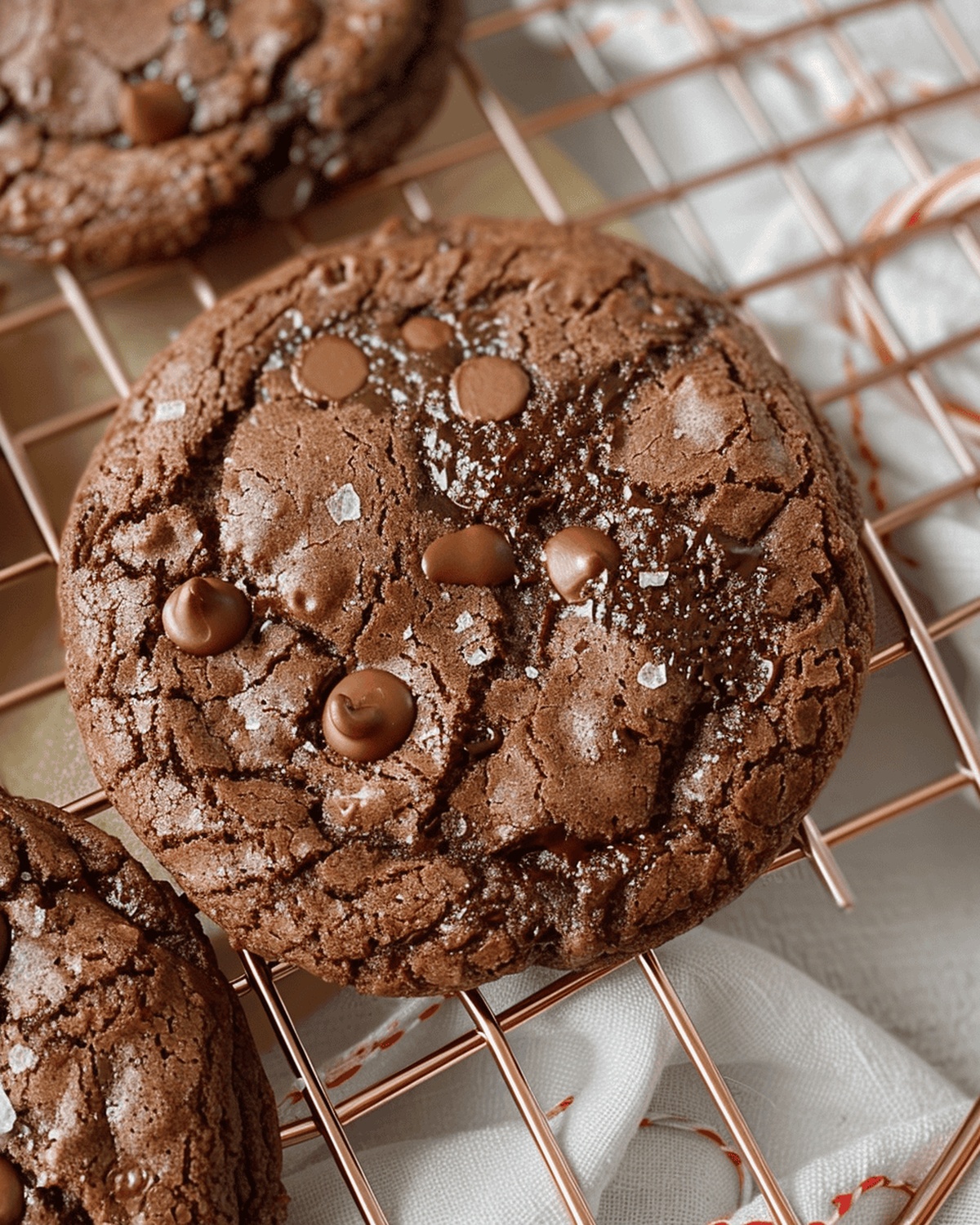 Chocolate Peppermint Brownie Cookies Recipe