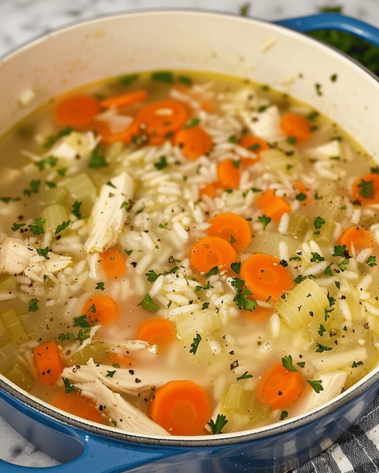 Hearty Chicken And Rice Soup Recipe