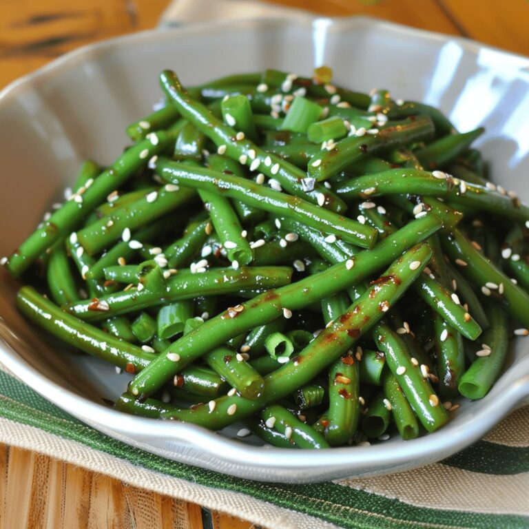 Fiery Green Beans Delight Recipe