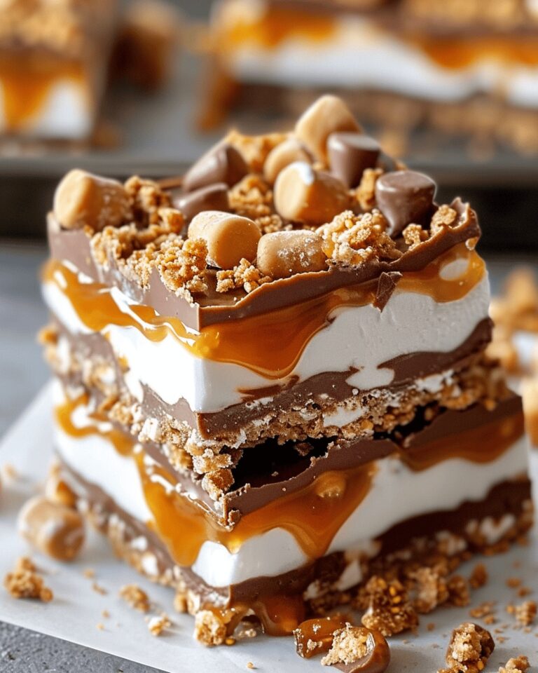 Sinful Butterfinger Caramel Delight Bars Recipe