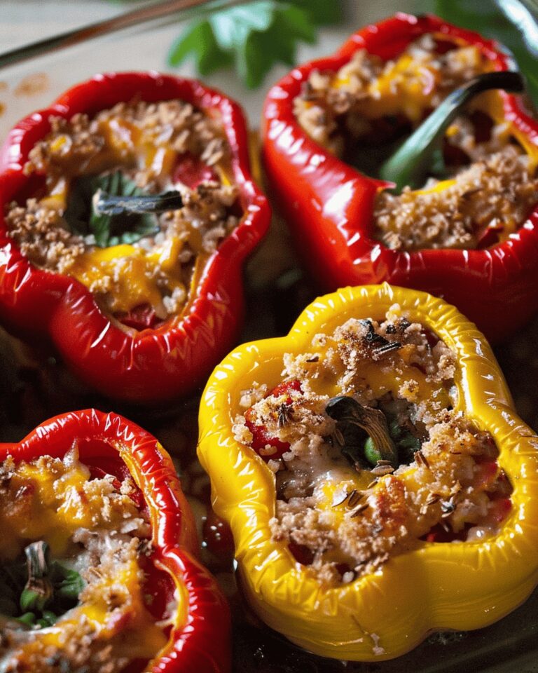 Moms Stuffed Bell Peppers Recipe