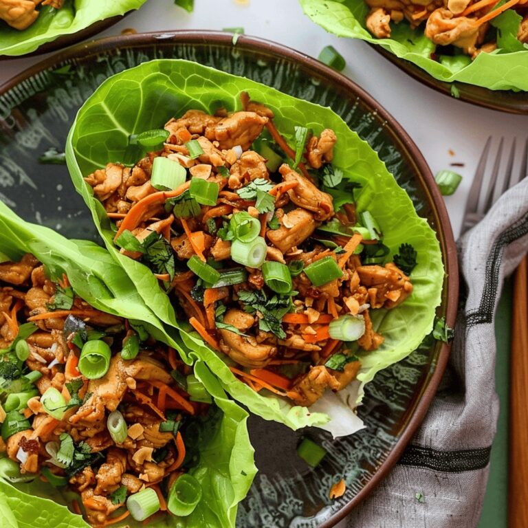 Chicken Lettuce Wraps Recipe