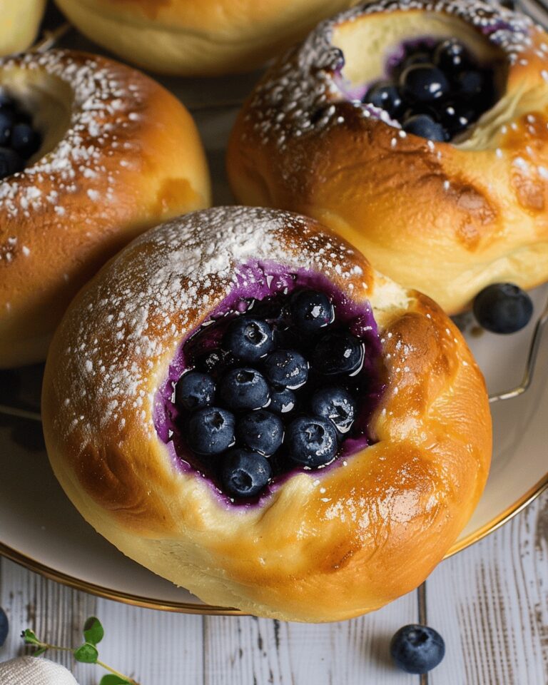 Blueberry Ricotta Buns Recipe