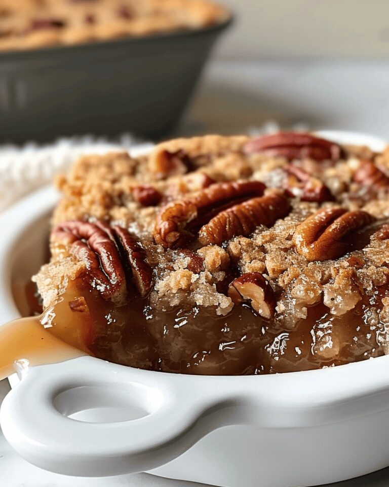 Rustic Pecan Delight Cobbler Recipe