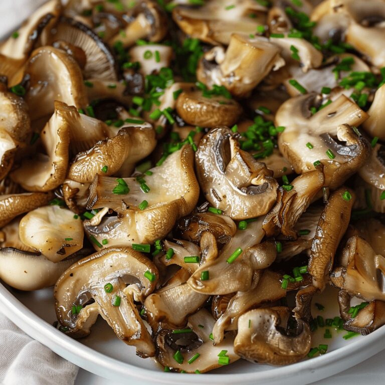 Crispy Sauted Oyster Mushrooms Recipe