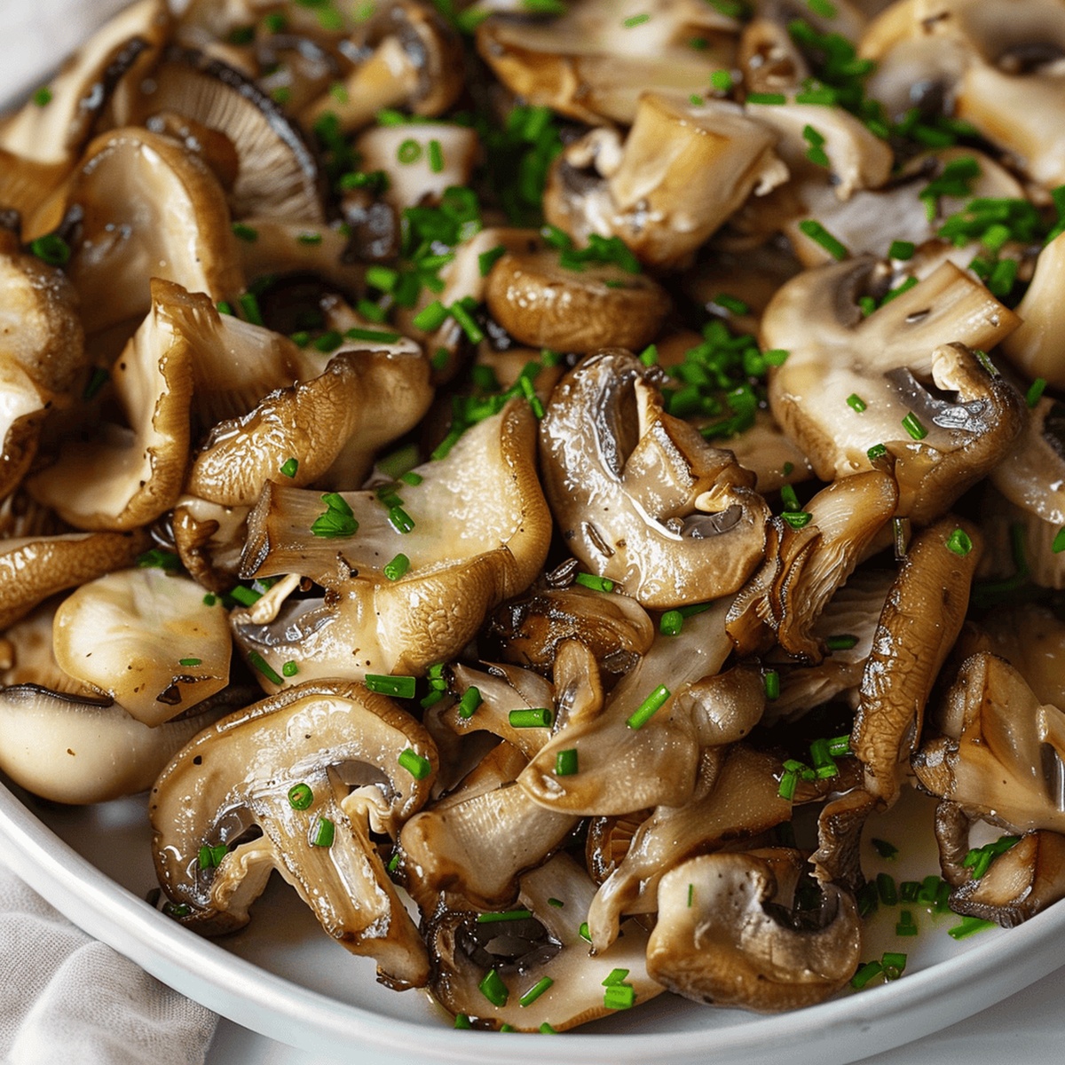 Crispy Sauted Oyster Mushrooms Recipe