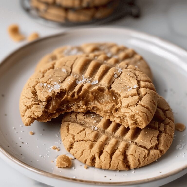 Crunchy Air Fryer Peanut Butter Cookies Recipe