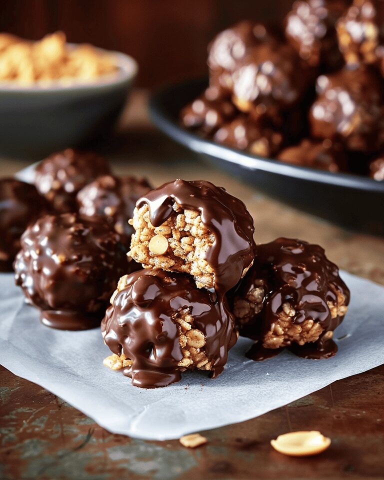 Peanut Butter Crunch Chocolate Bites Recipe