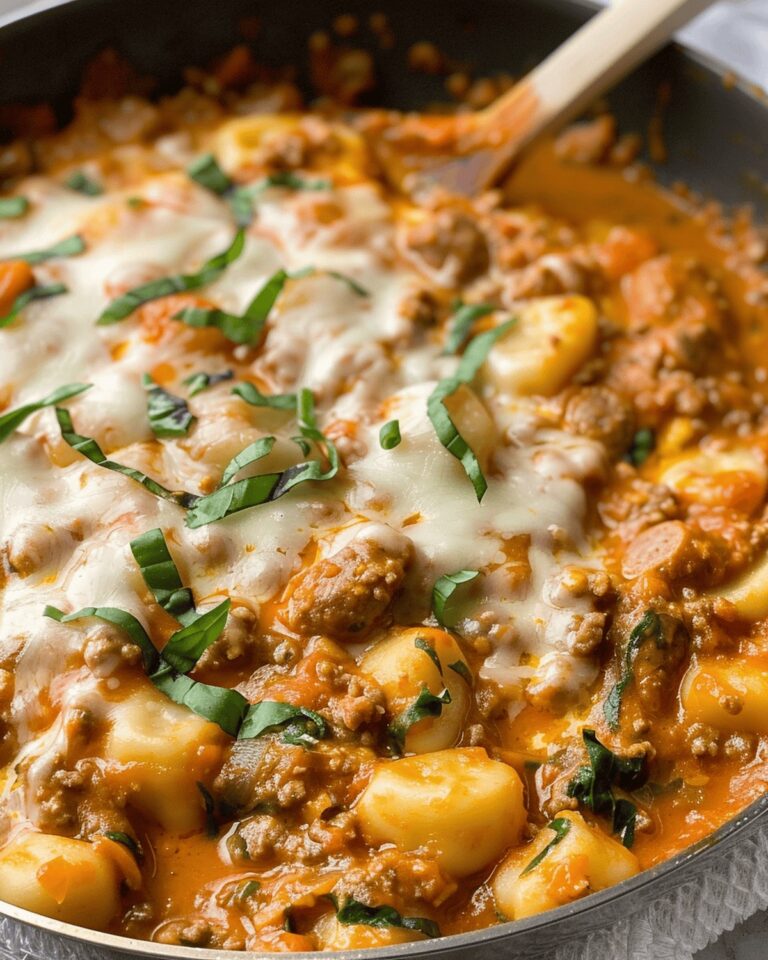 Creamy Italian Sausage Gnocchi Delight Recipe