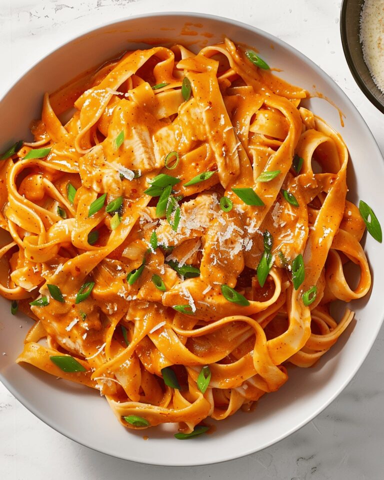 Spicy Gochujang Chicken Fettuccine Recipe