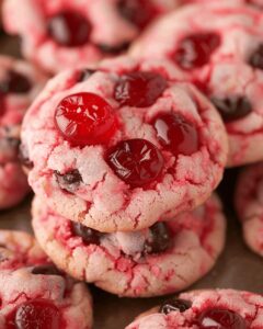 Maraschino Cherry Cookies Recipe