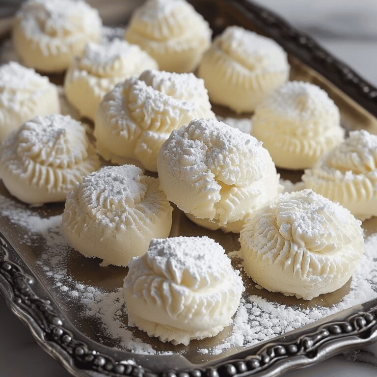 Velvety Sweetened Condensed Milk Snowball Cookies Recipe