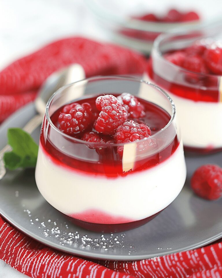 Raspberry Panna Cotta Recipe