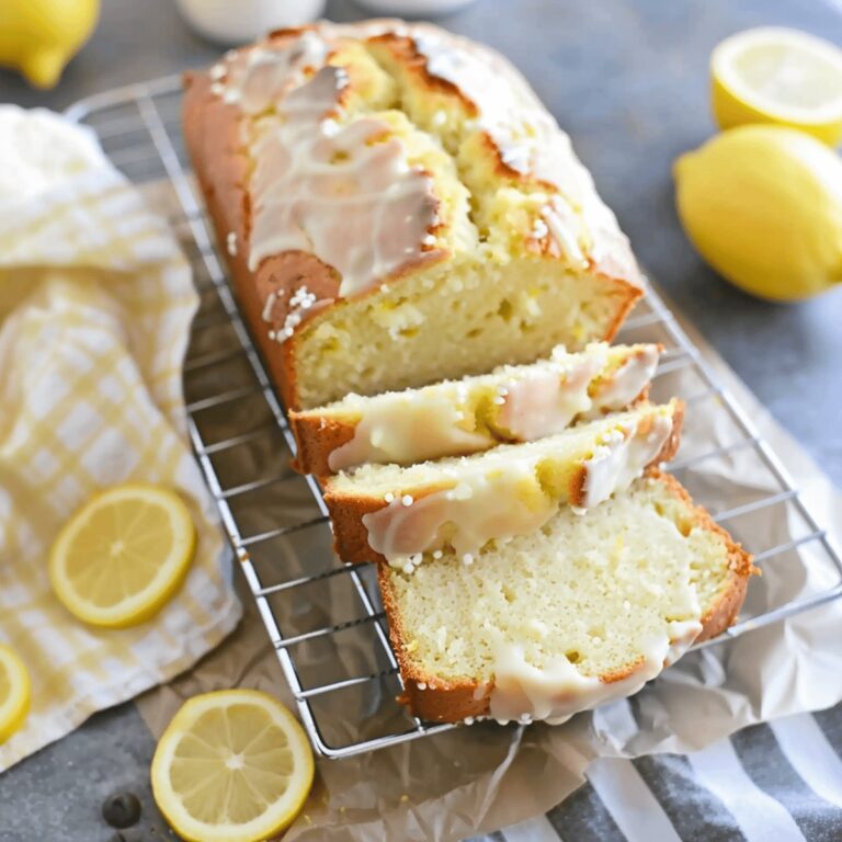 Velvety White Chocolate Lemon Bread Recipe