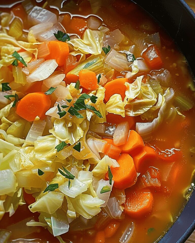 Cabbage Detox Soup Recipe