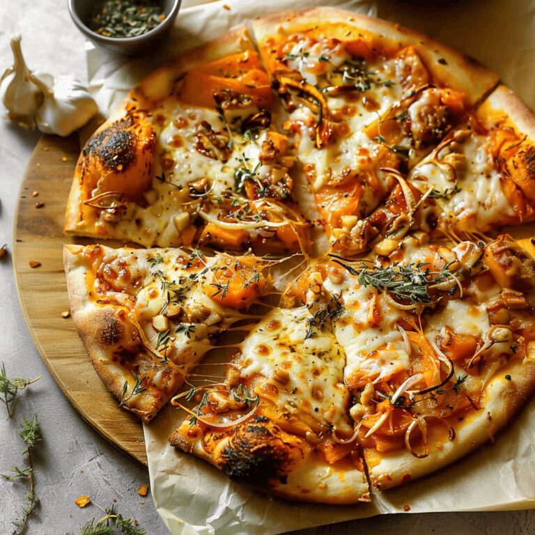 Rustic Pumpkin And Gouda Pizza Recipe